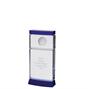 AC168 ABC Engraved Blue and Clear Optical Crystal Golf Award thumbnail